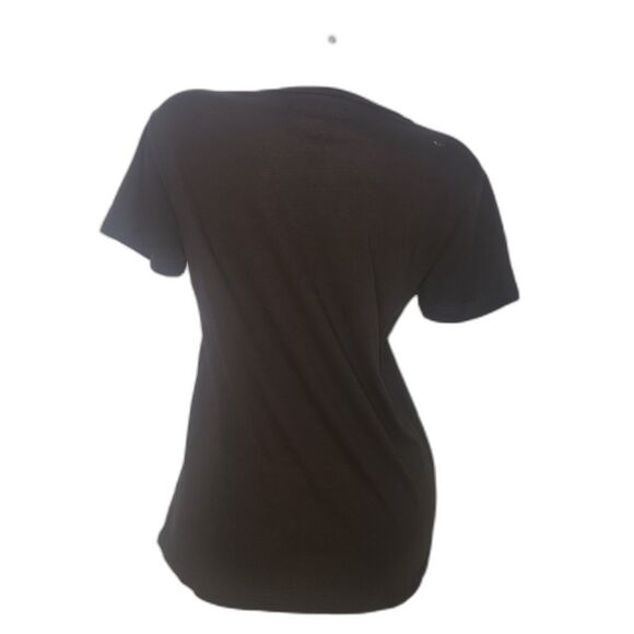 CHASER Brown Leopard Print Skull T Shirt Womens Size Small - Picture 2 of 9